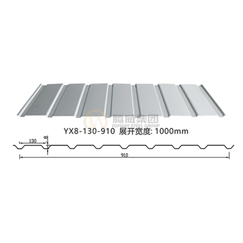 YX8-130-910 corrugated tile