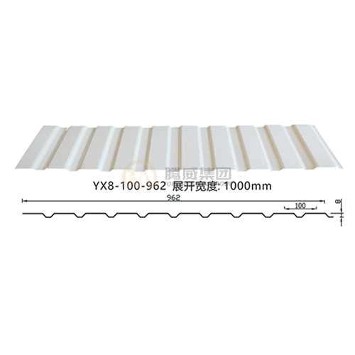 YX8-100-962 corrugated tile