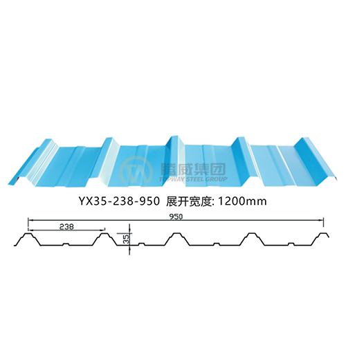 YX35-238-950 corrugated tile