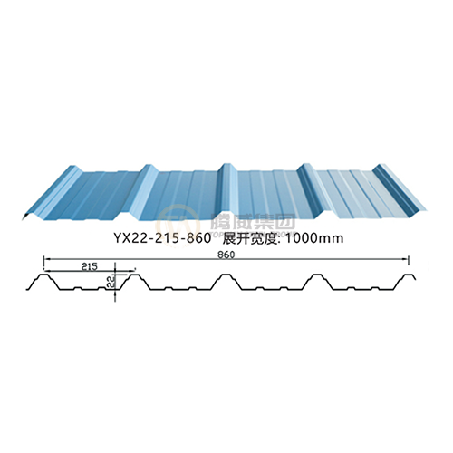 YX22-215-860 corrugated tile