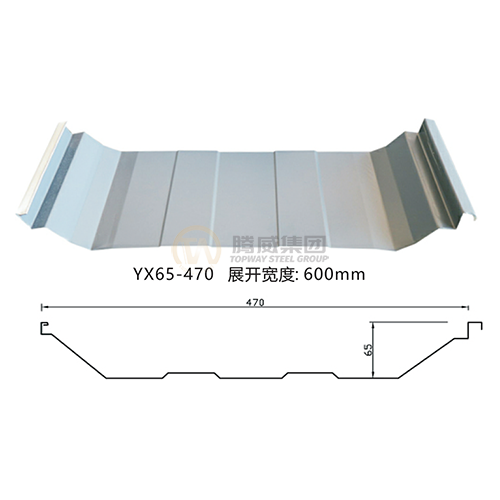 YX65-470 Jiaochi color steel tile