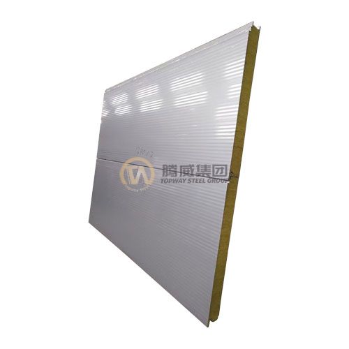 Wall rock wool sandwich panel