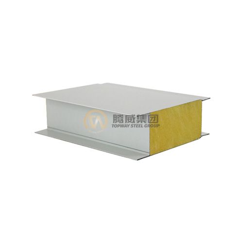 Glass wool sandwich panel